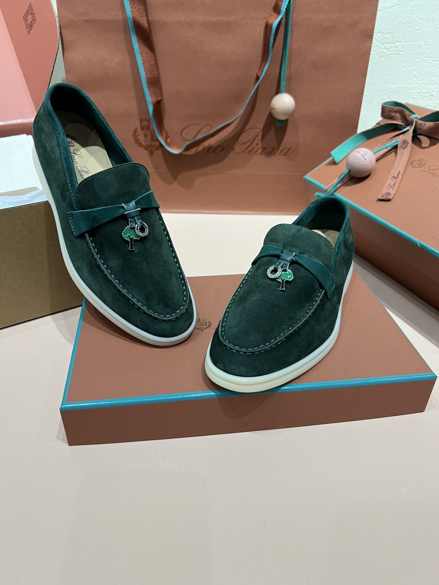 UA L0r0 P1ana Summer Charms Walk Loafers