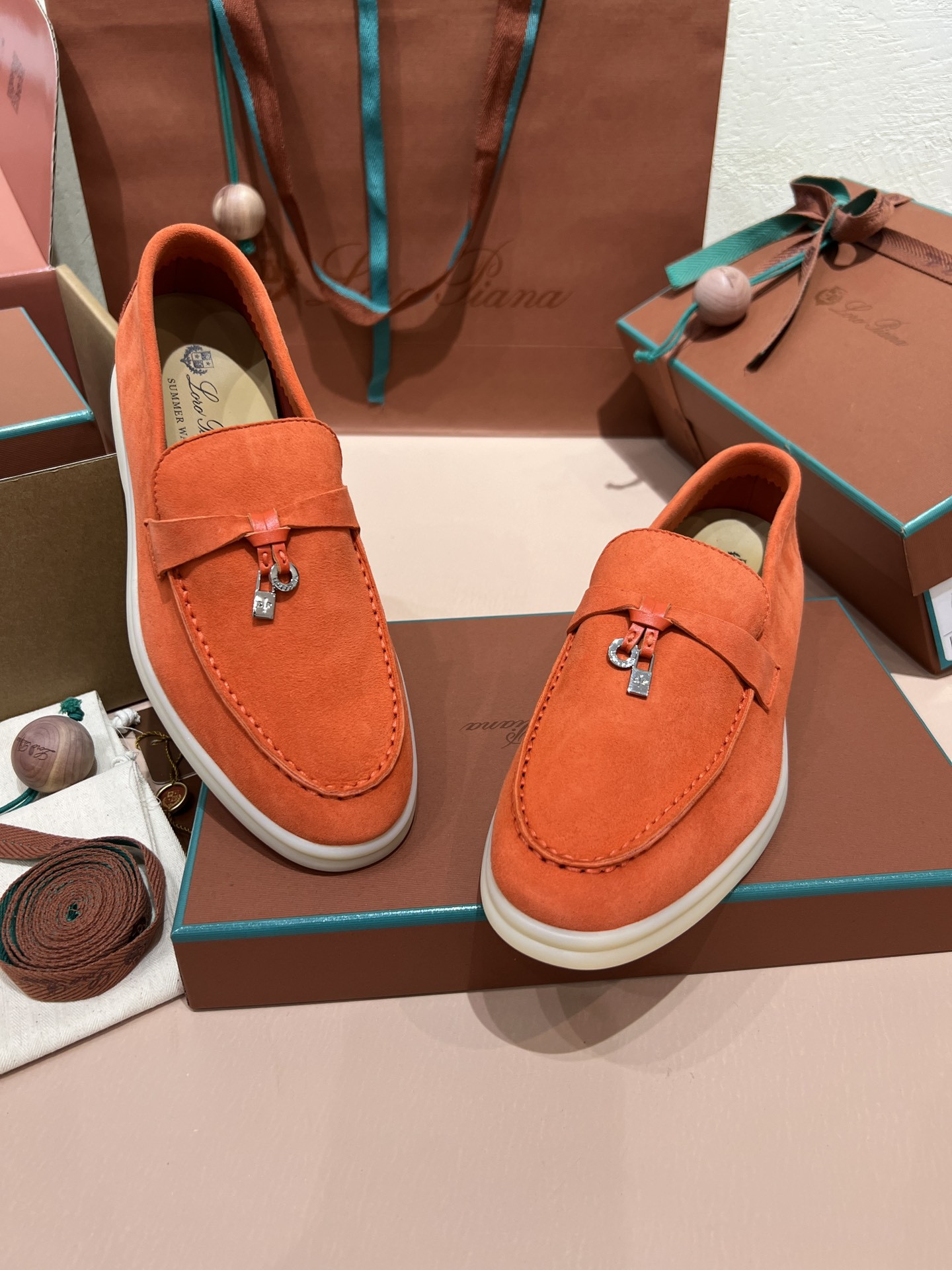 UA L0r0 P1ana Summer Charms Walk Loafers