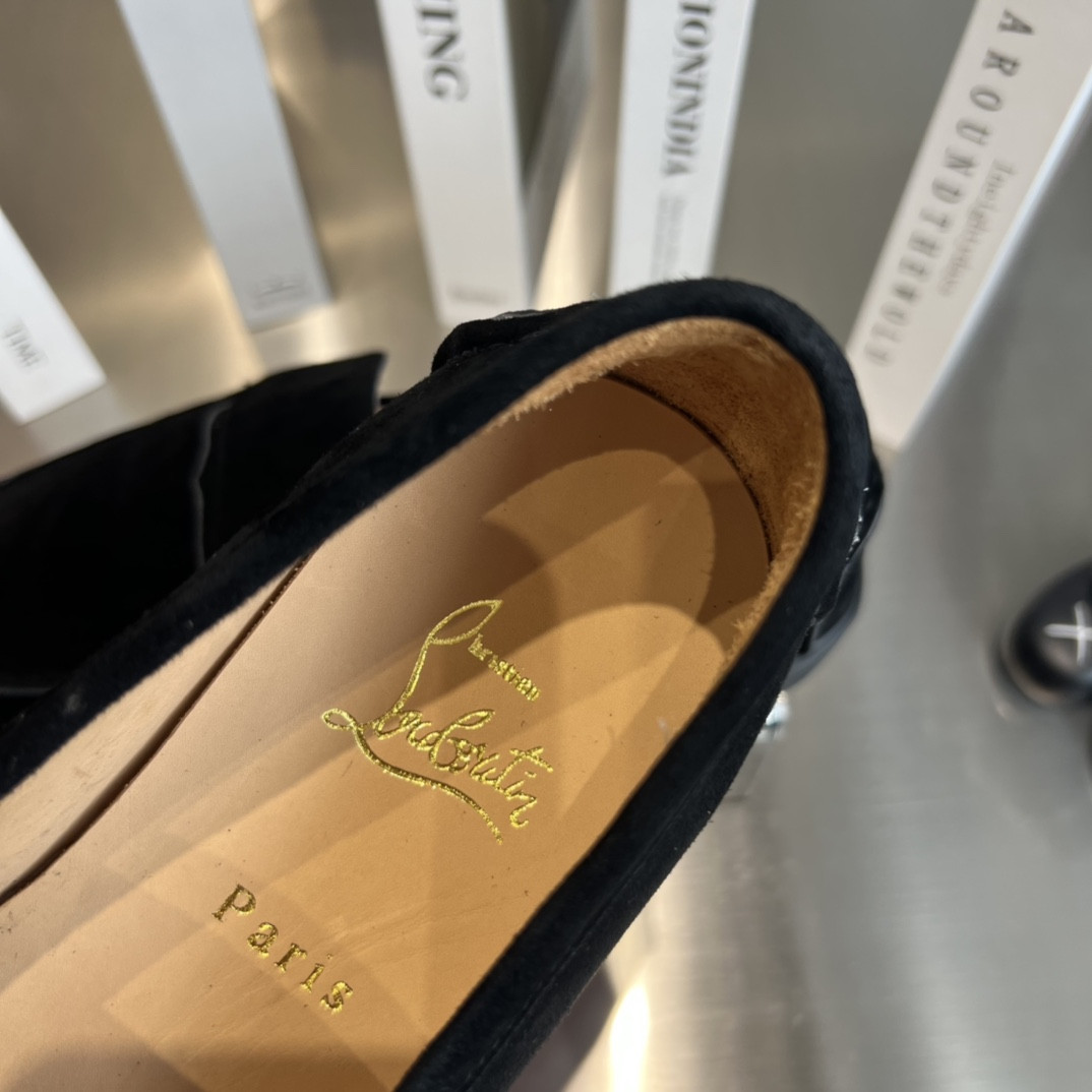 UA Chr1st1an Louboutin thick-soled loafers