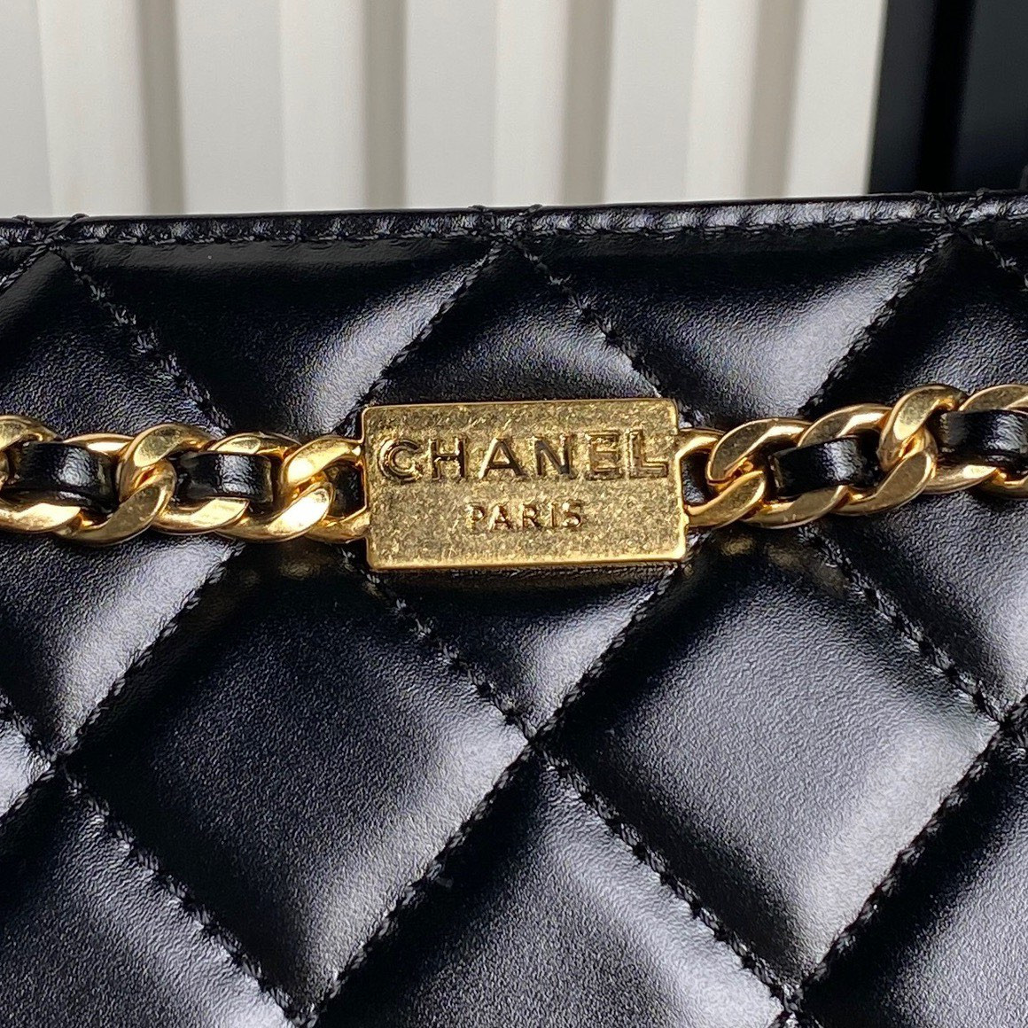 Ch**el 24K Handbag 13×27×7cm