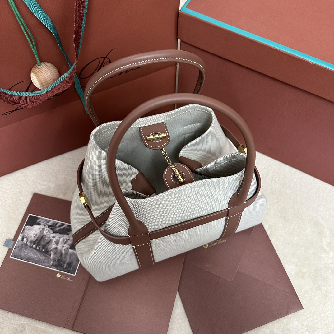 L0r0 P1ana Small Ghiera Shopper 28x19x12cm