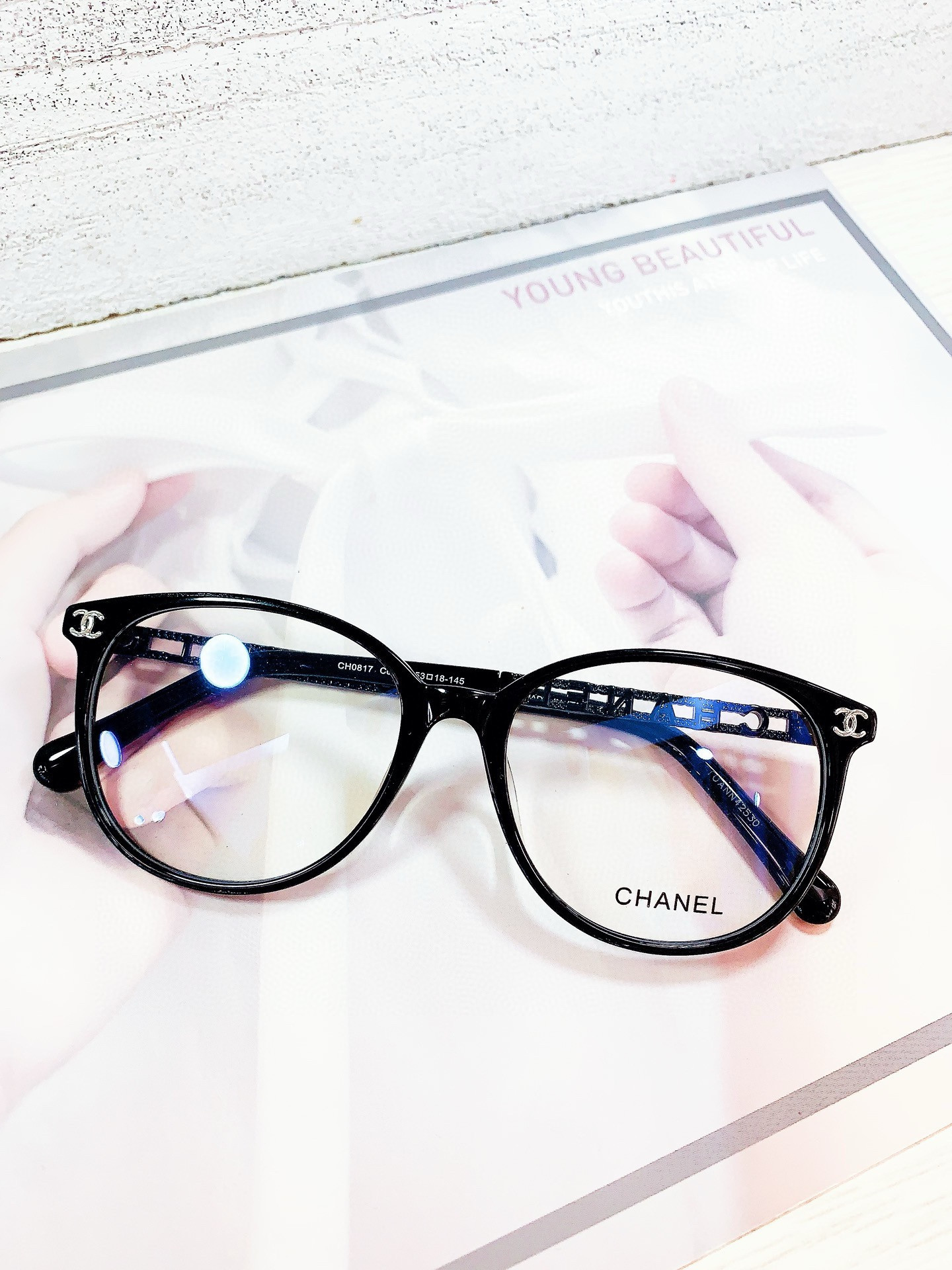 Ch**el Glasses CH0187 53-18-145