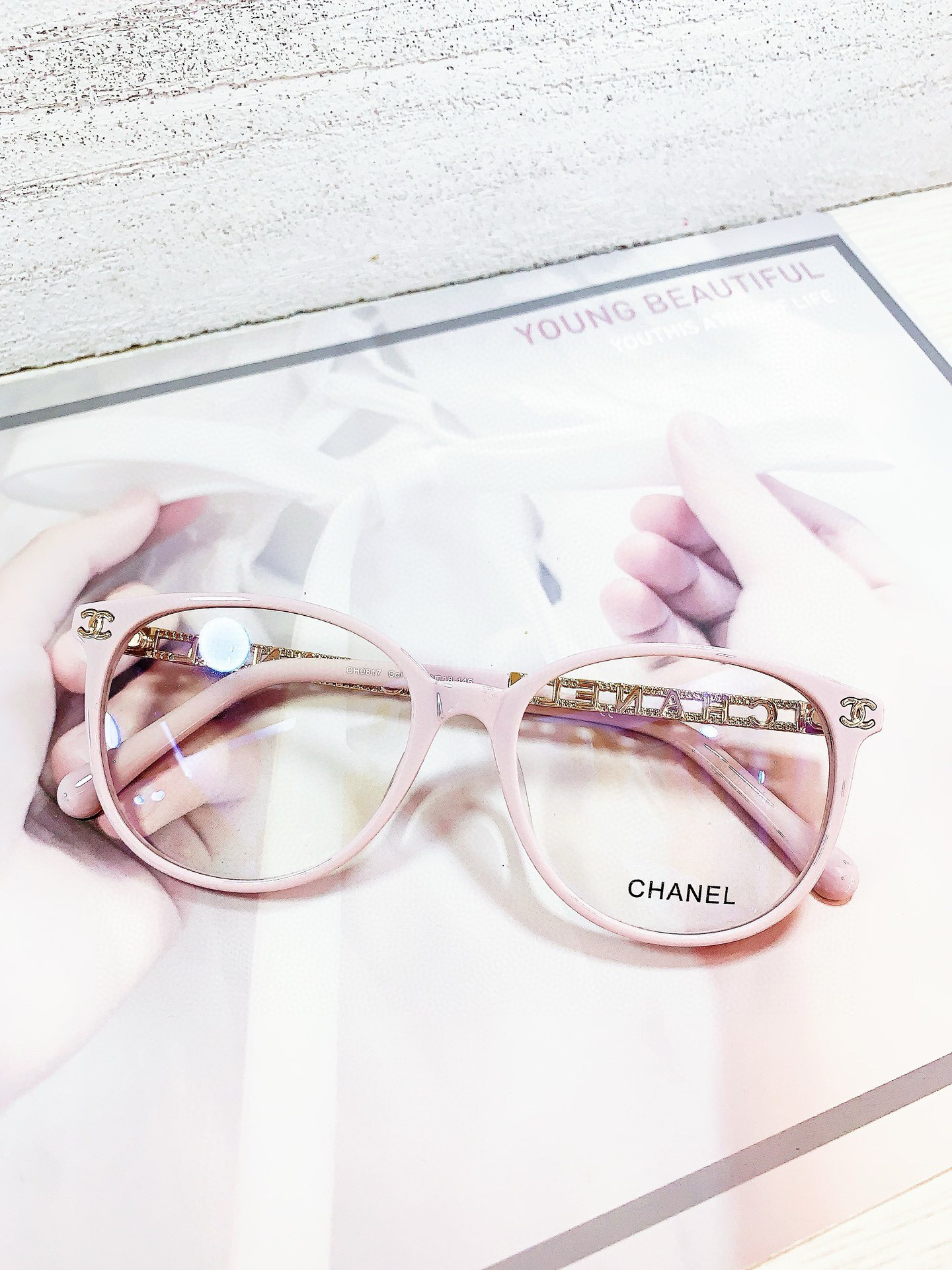 Ch**el Glasses CH0187 53-18-145