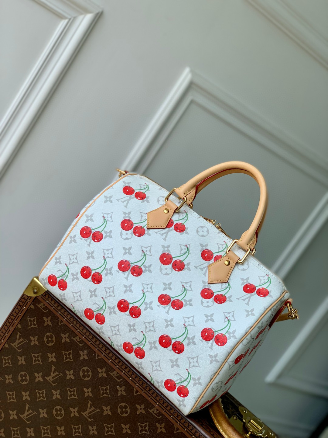 LV x TM Speedy Soft Bandoulière 30 M14238 21x17x30cm