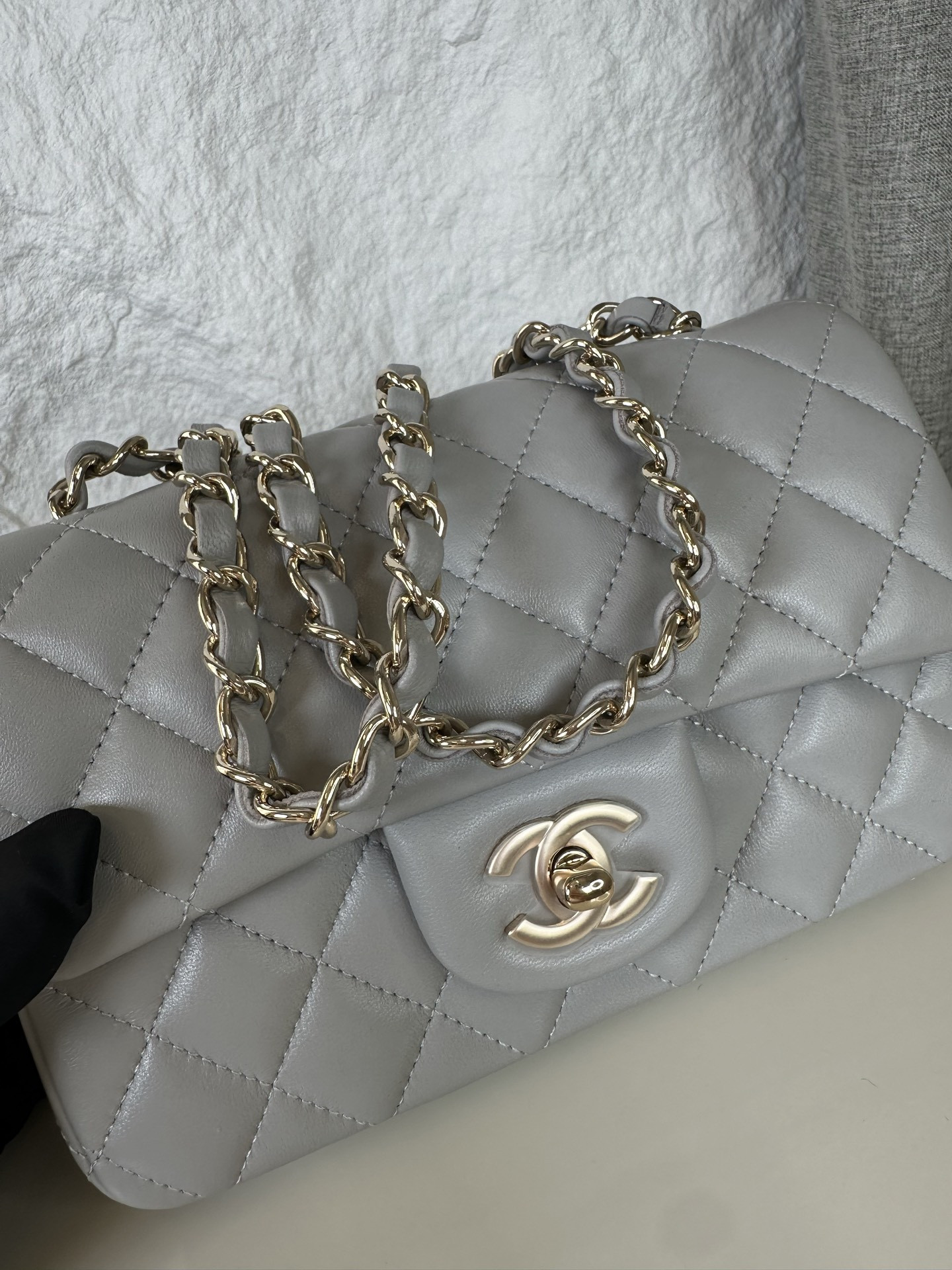 Ch**el Mini Flap Bag 20x12x6cm