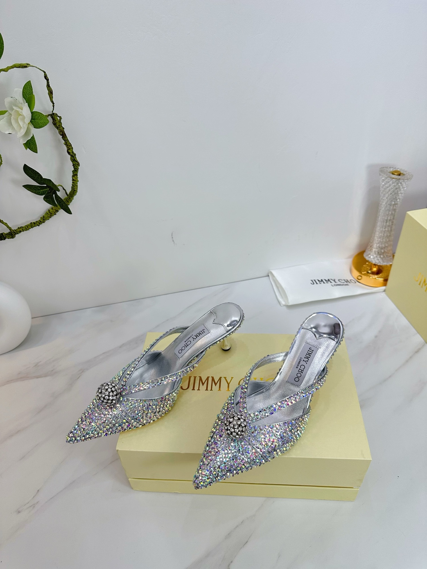 UA J1m*y Ch00 Sana Mule 6.5cm