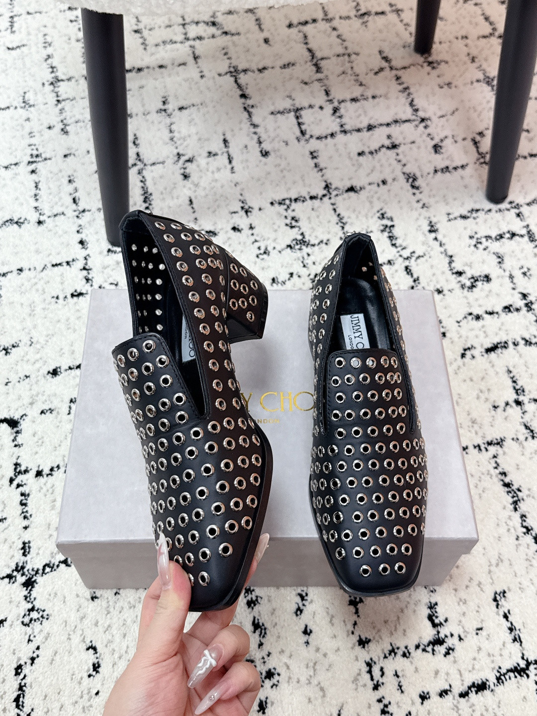 UA J1m*y Ch00 Eliot Slipper 4.5cm Heel