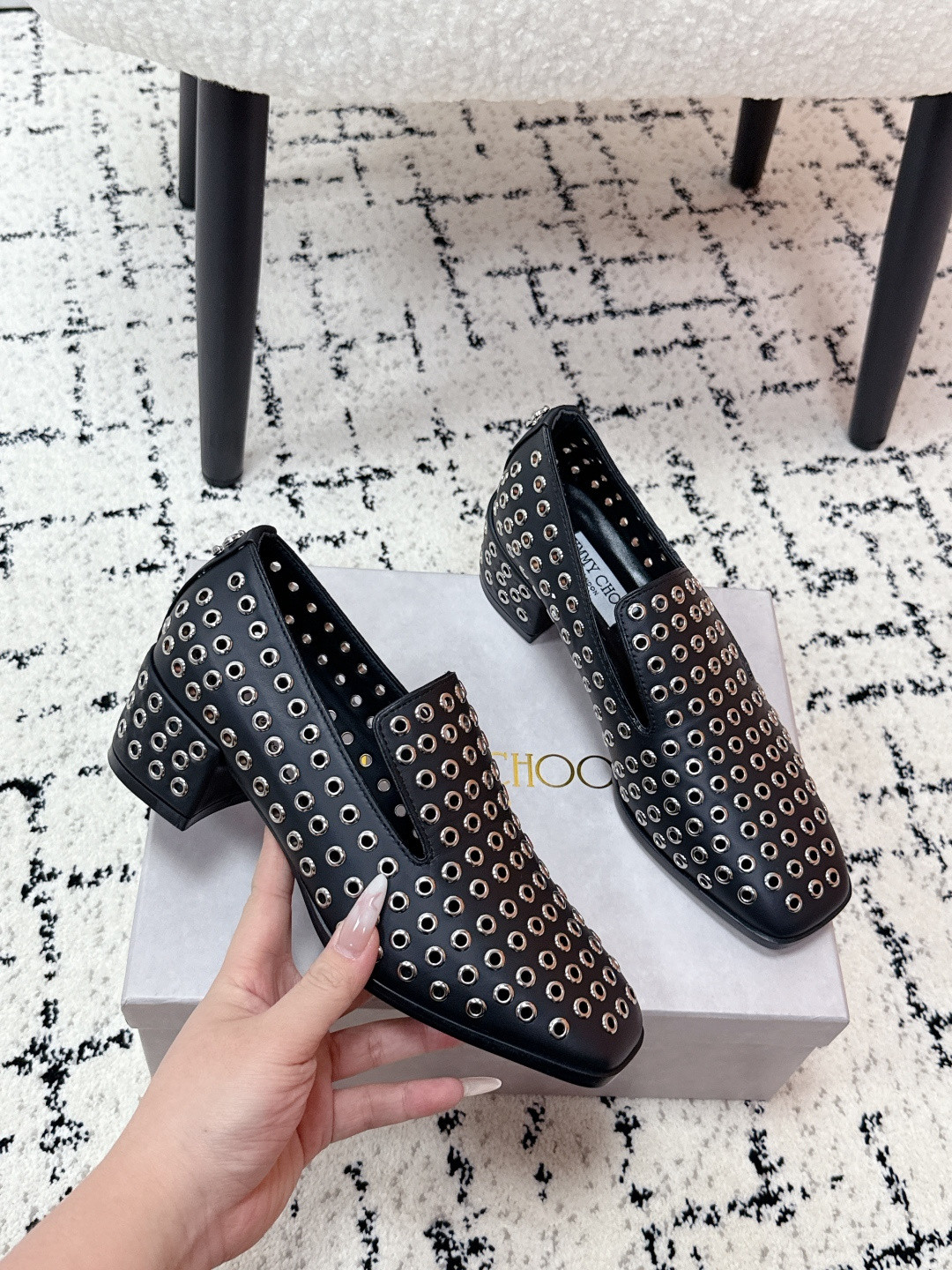 UA J1m*y Ch00 Eliot Slipper 4.5cm Heel