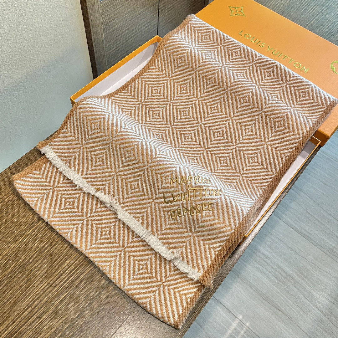 L0vis Vvtt0n scarf 35x200cm 100% cashmere