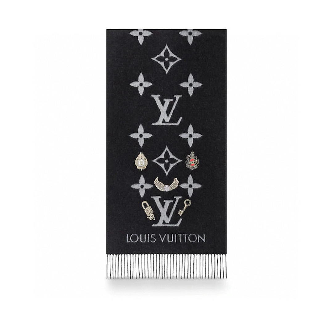 L0vis Vvtt0n Wild Reykjavik scarf 45x170cm 100% cashmere
