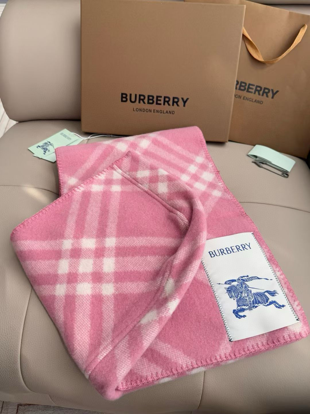 Bv*b*rry scarf 30x195cm