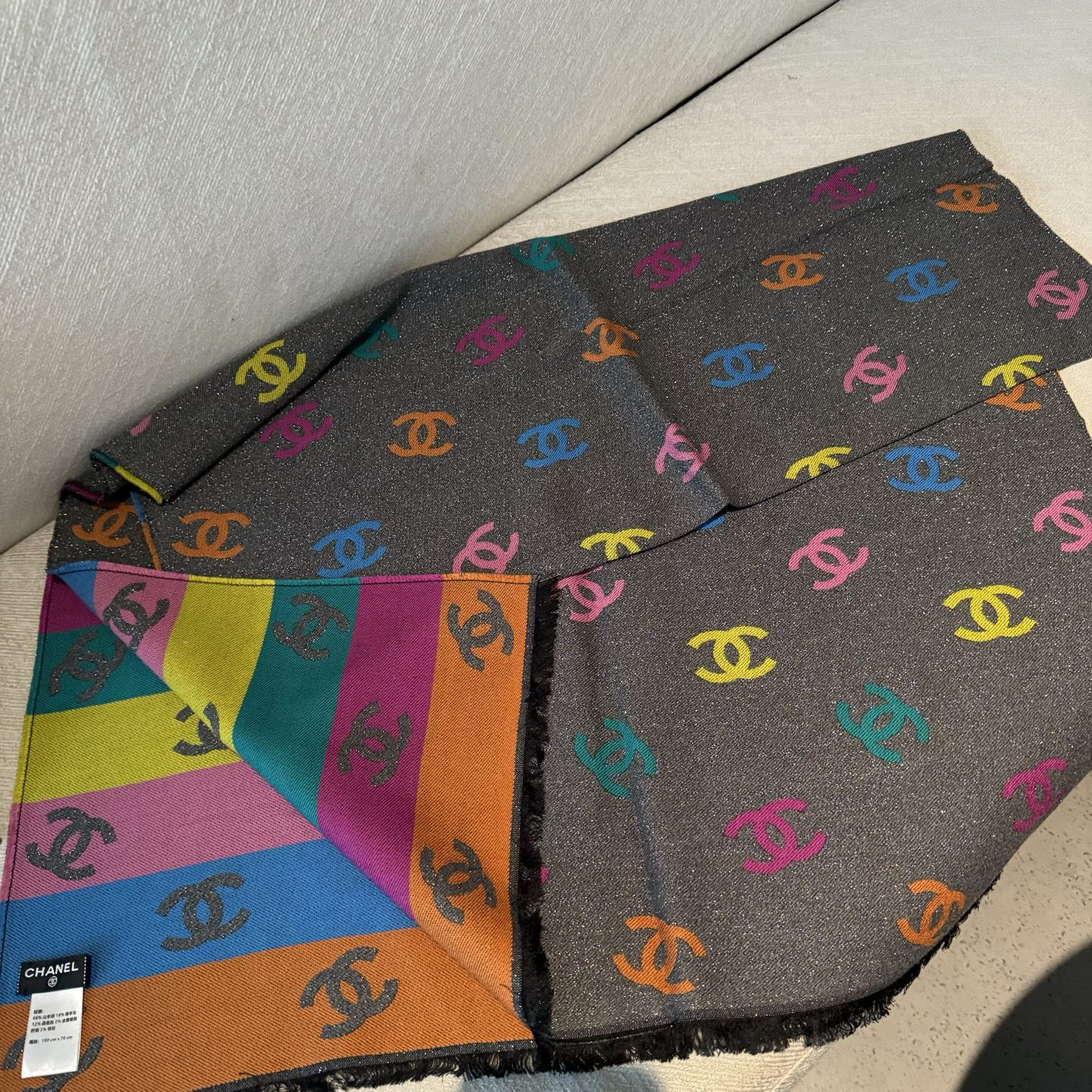 Ch**el scarf 70x180cm