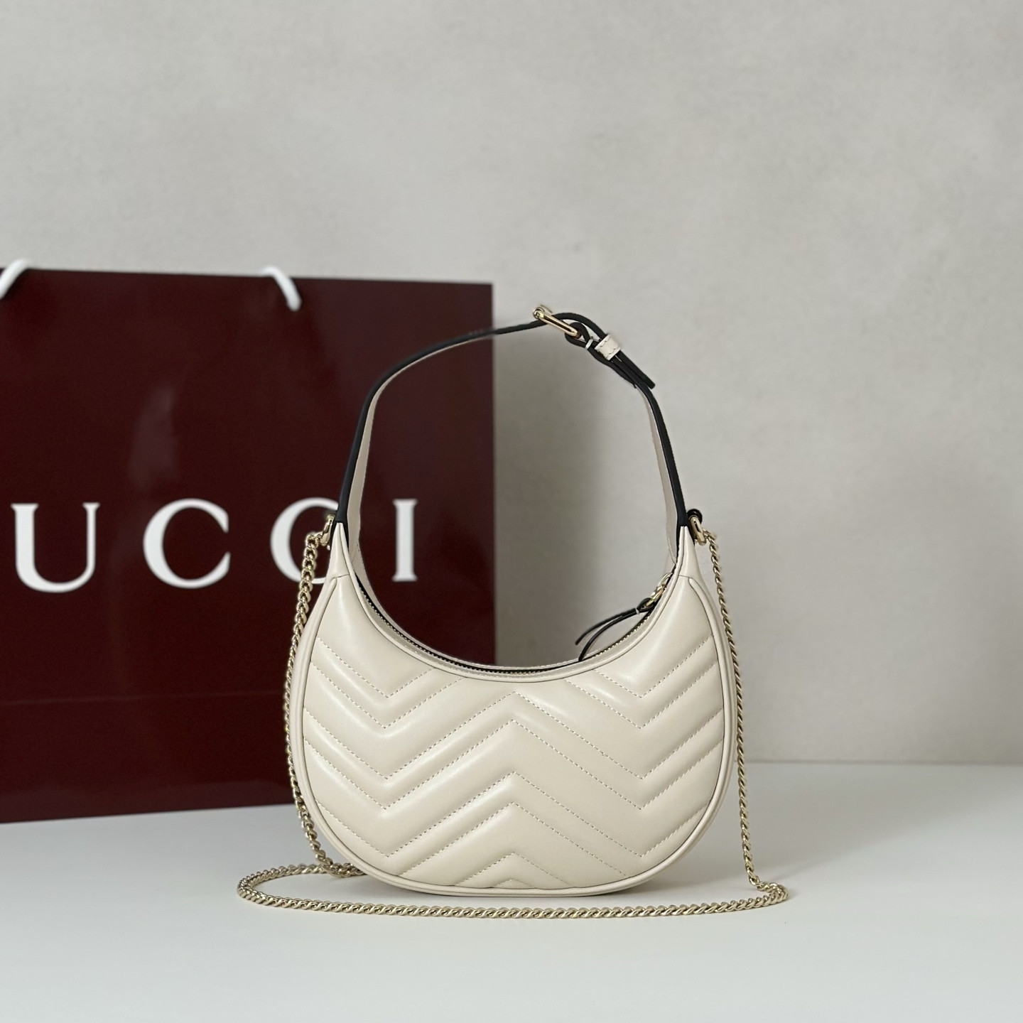 Gvc*1 GG Marmont Small Shoulder Bag 21.5x11x5cm