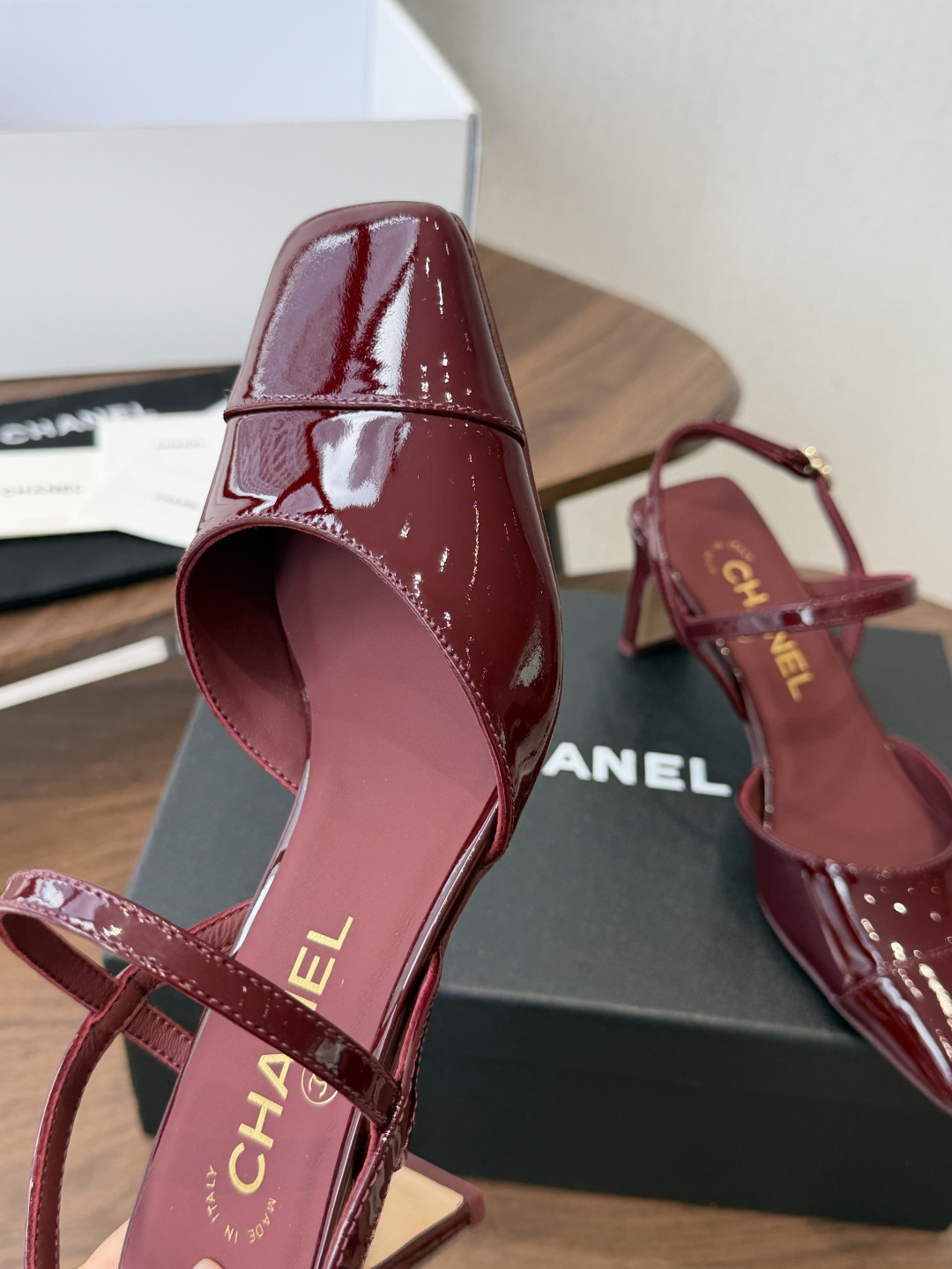 UA Ch**el Slingbacks 6cm Heel
