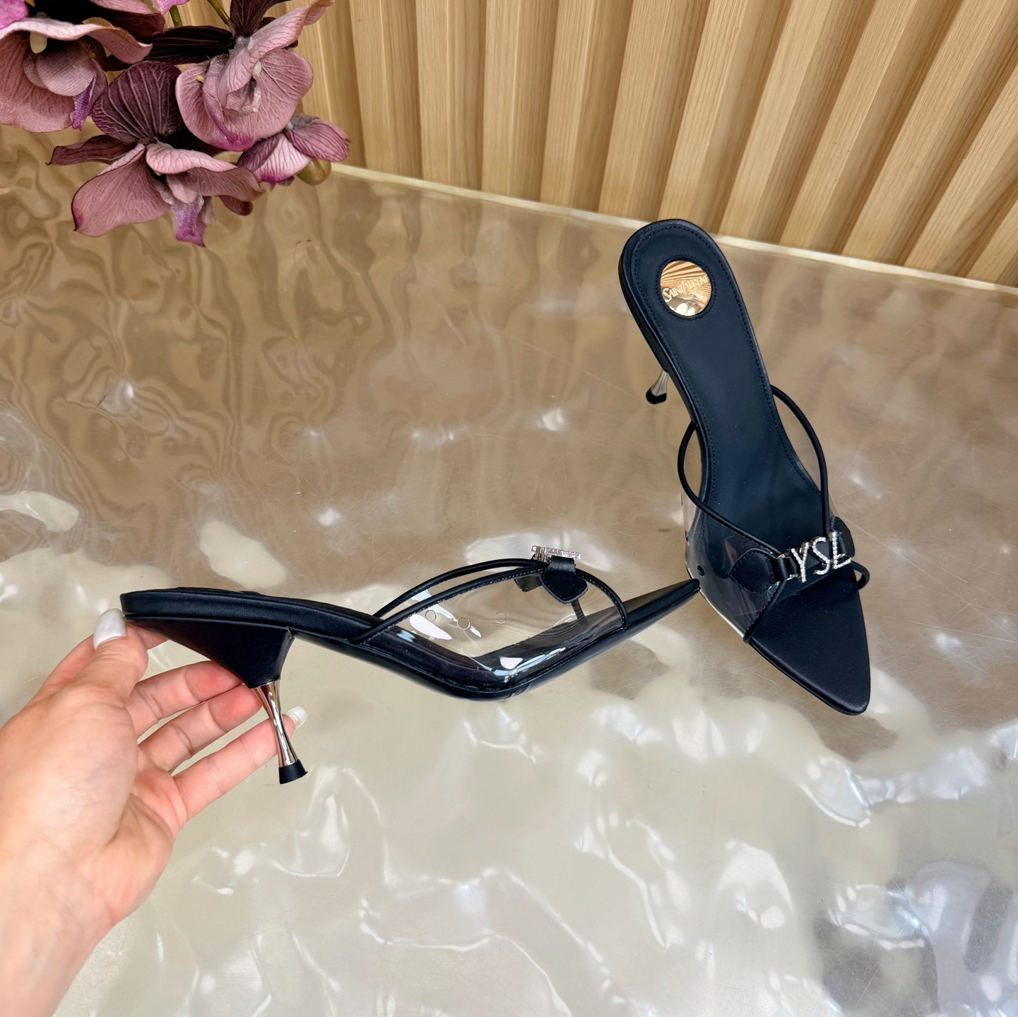 UA Y51 JERRY Mules 8cm Heel