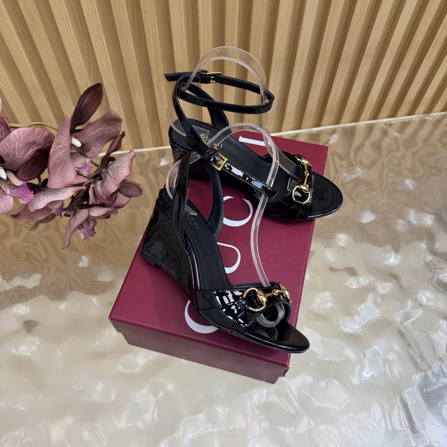 UA Gvc*1 Donna Wedge Sandal 8cm Heel