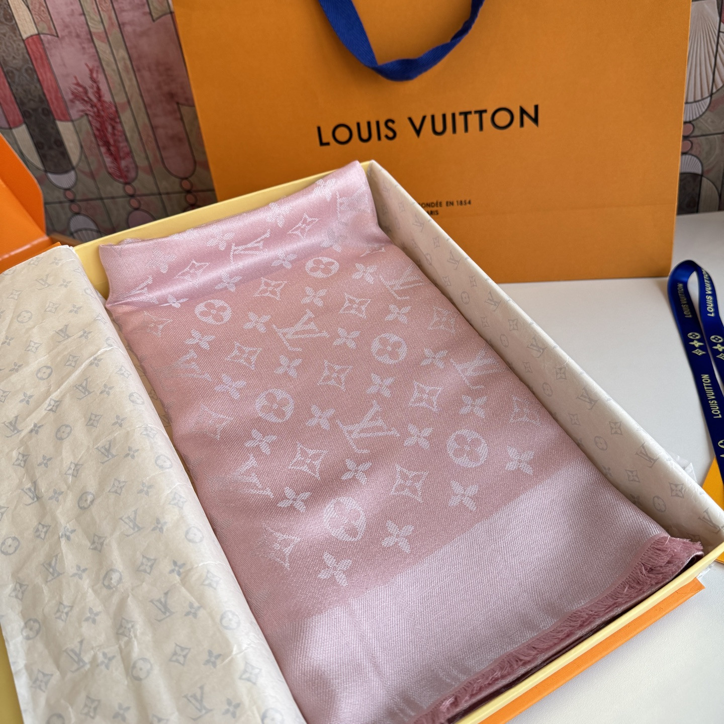 LV scarf 140x140cm