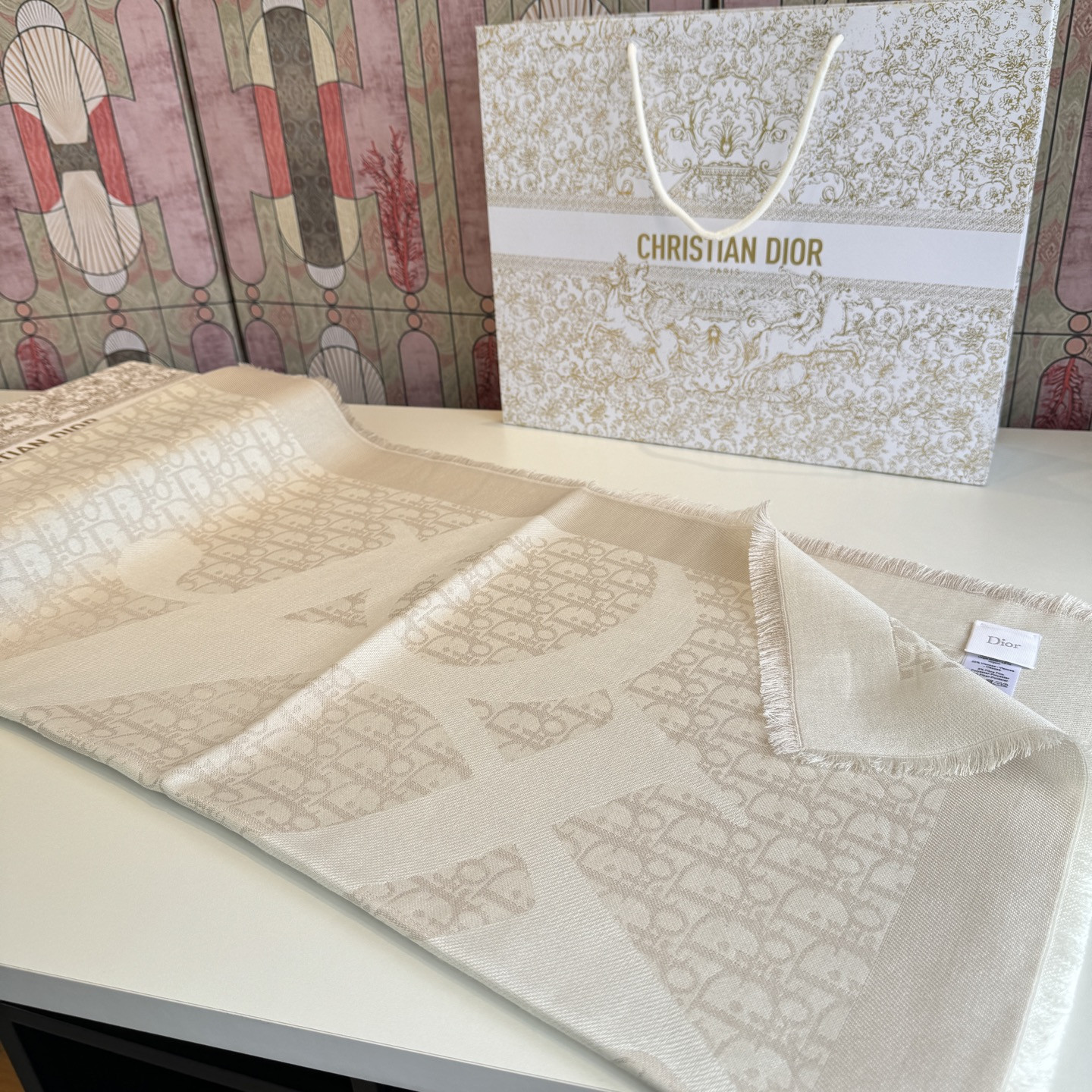 D10r shawl 140x140cm