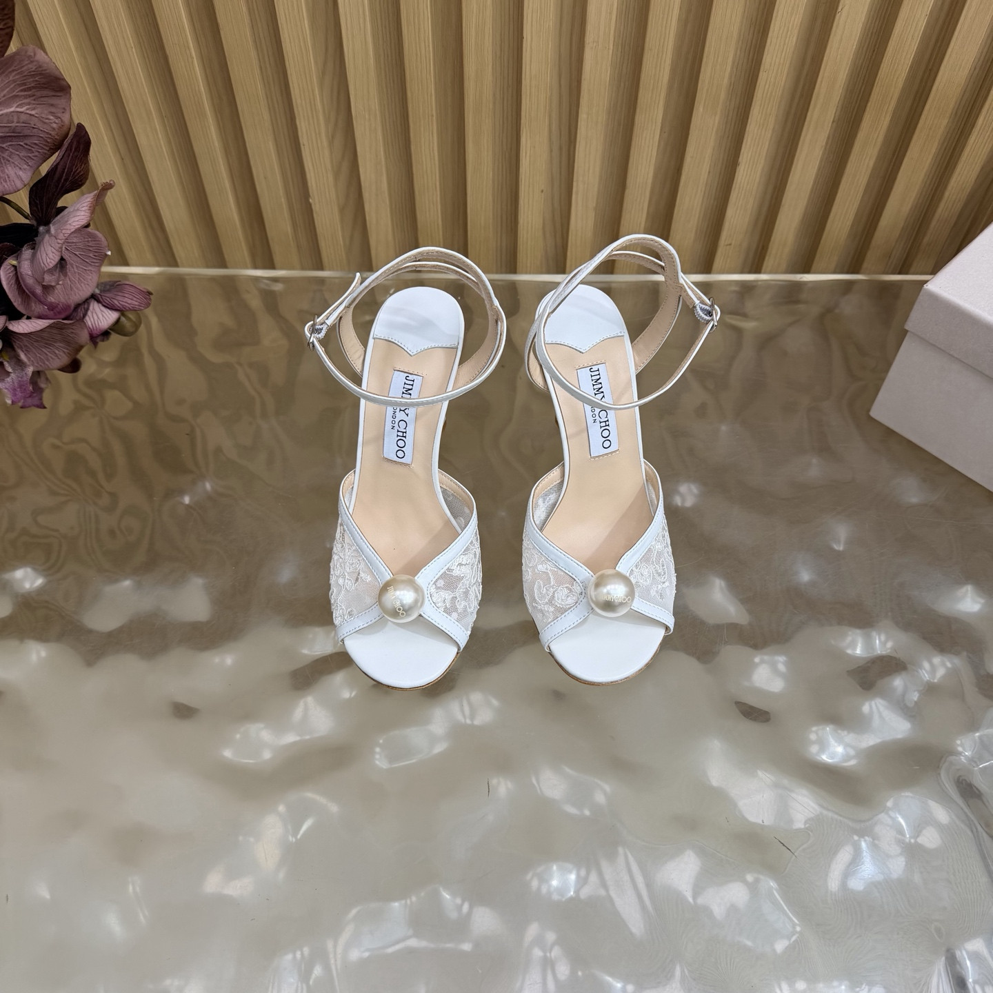 UA J1m*y Ch00 Sacora Sandals 10cm Heel